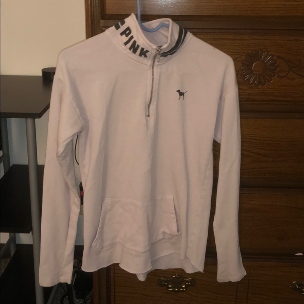 PINK vs quarter zip